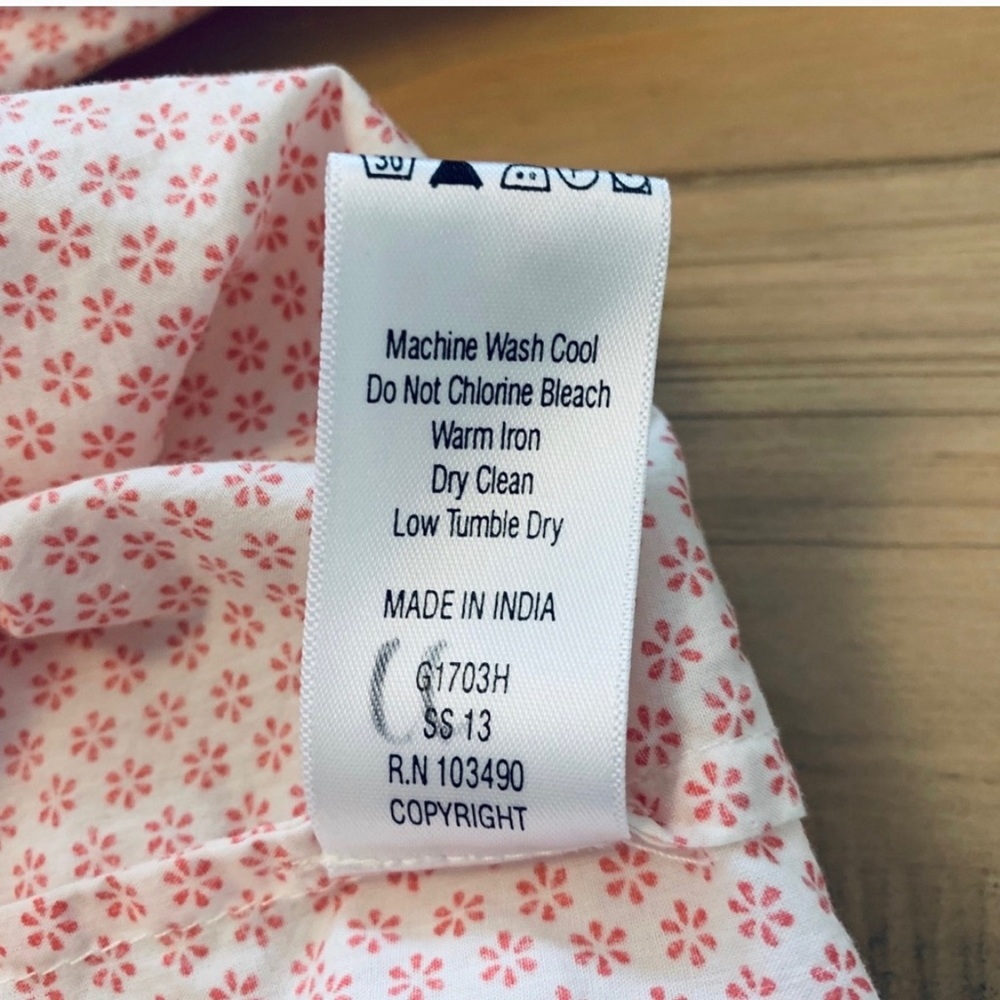 Marie Chantal | Light Weight Patterned Blouse Top - Picture 7 of 7